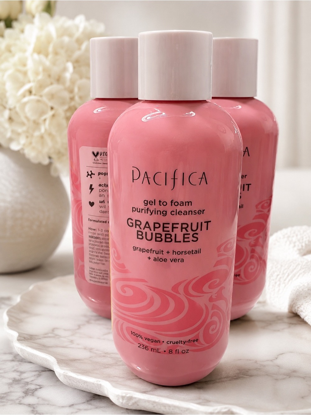 Pacifica Grapefruit Bubbles Purifying Cleanser - Pink